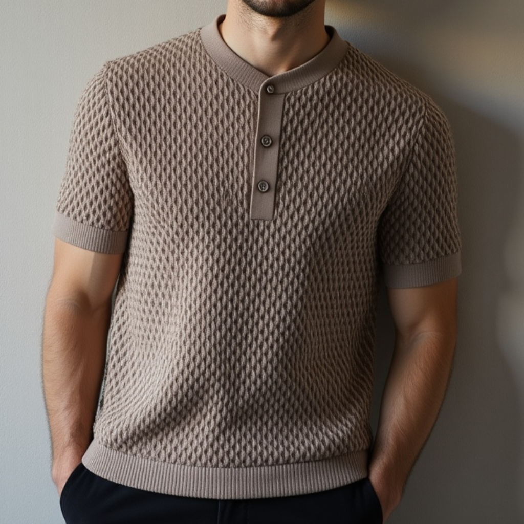 Camisa Polo Malha Franfurt Gray