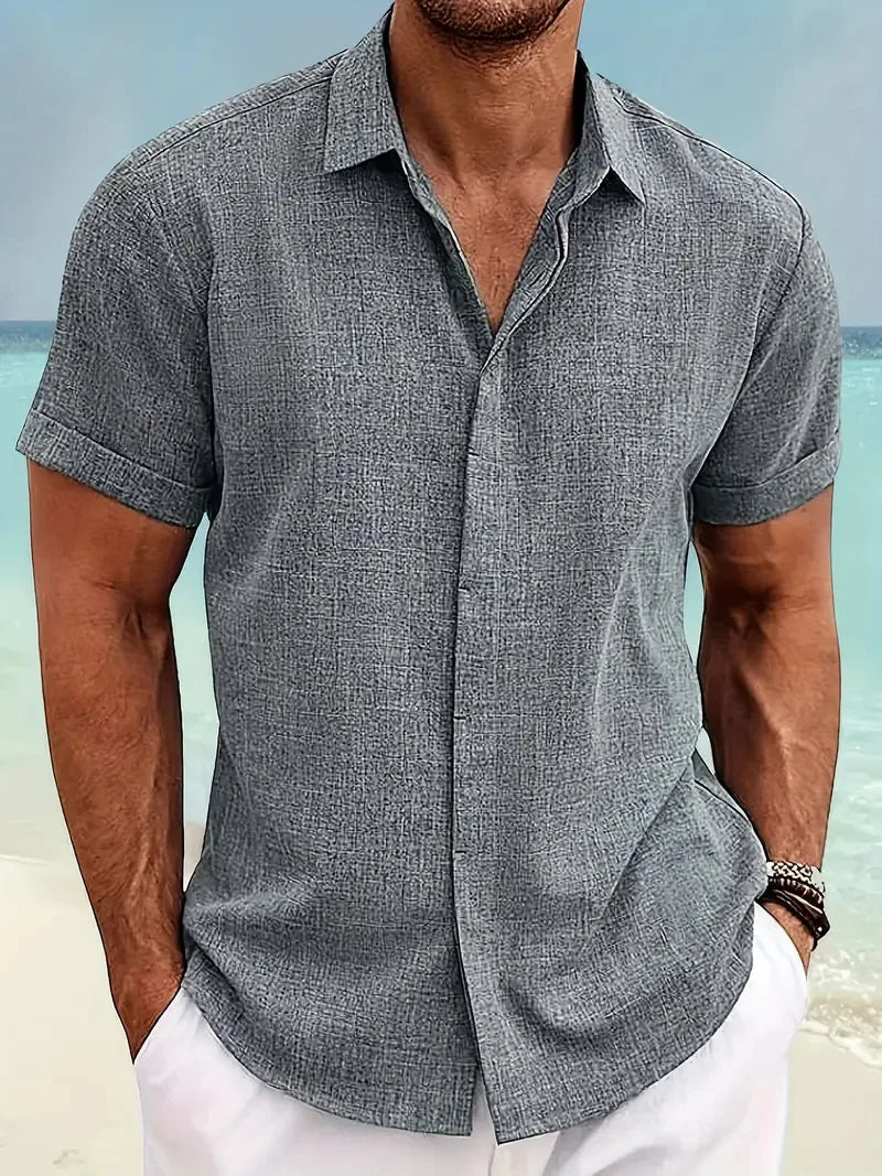 Camisa Summer Italian | 100% Linho + Brinde Exclusivo