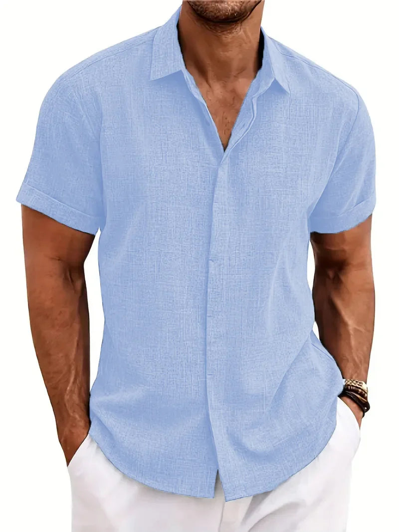 Camisa Summer Italian | 100% Linho + Brinde Exclusivo