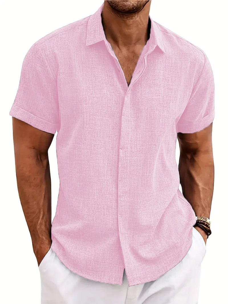 Camisa Summer Italian | 100% Linho + Brinde Exclusivo