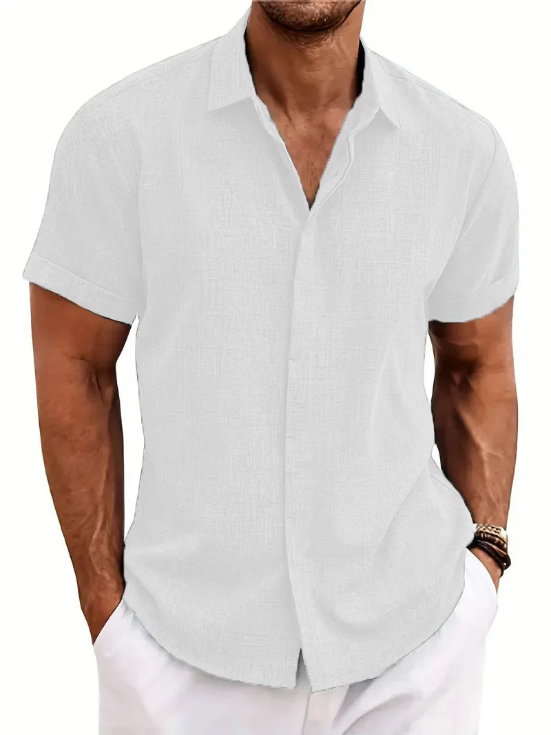 Camisa Summer Italian | 100% Linho + Brinde Exclusivo