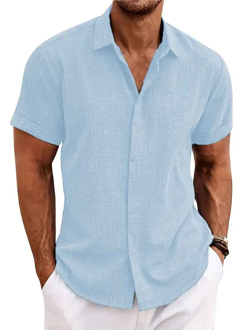 Camisa Summer Italian | 100% Linho + Brinde Exclusivo