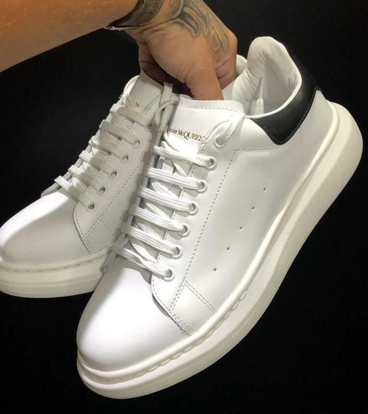 Tênis Alexander Mcqueen Black White