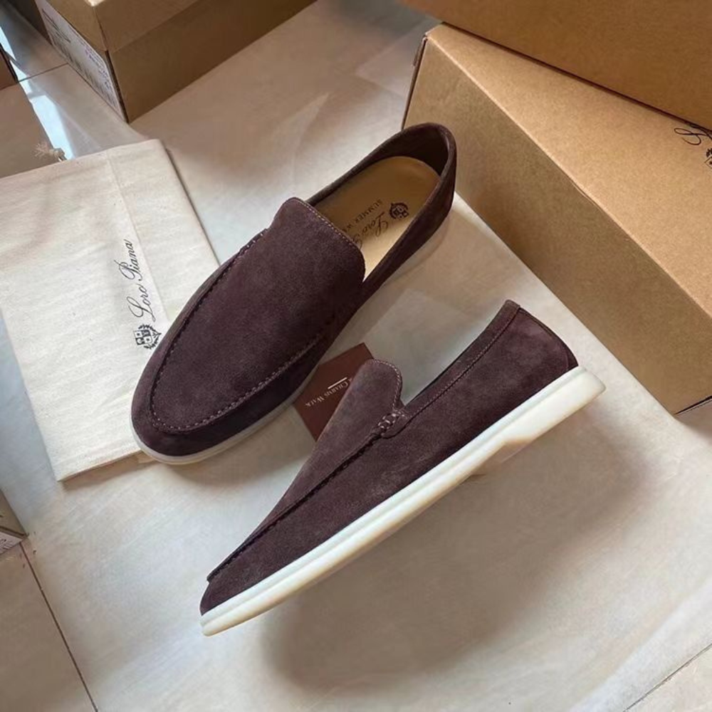 Loafer Loro Piana | Modelo PK Qualidade Superior