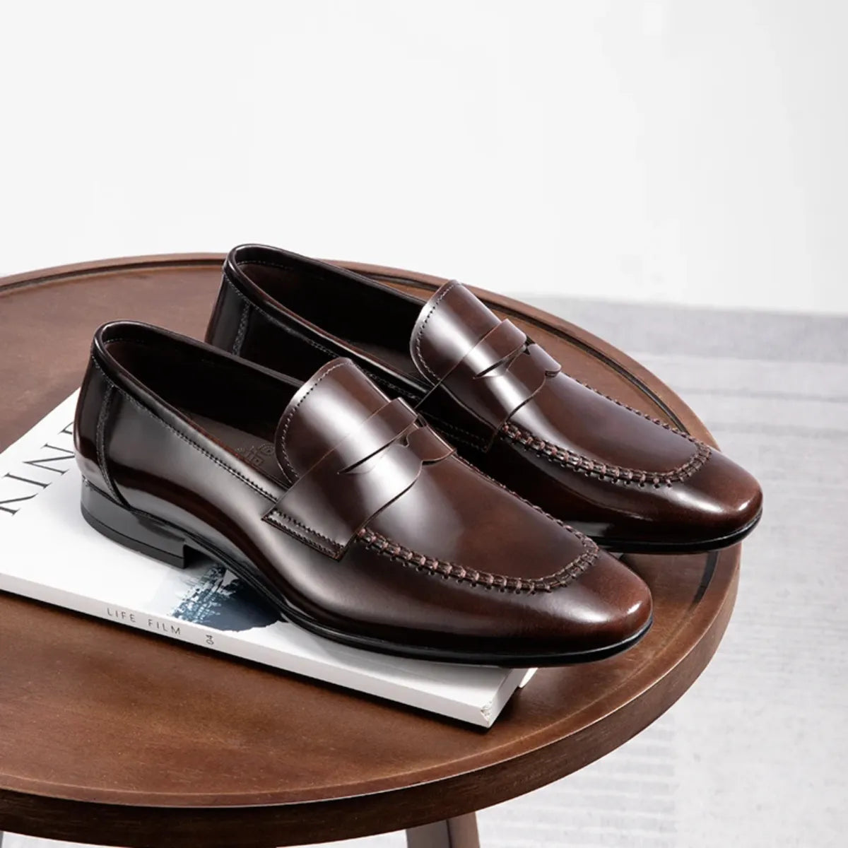 Sapato Mocassim Penny Loafer Couro
