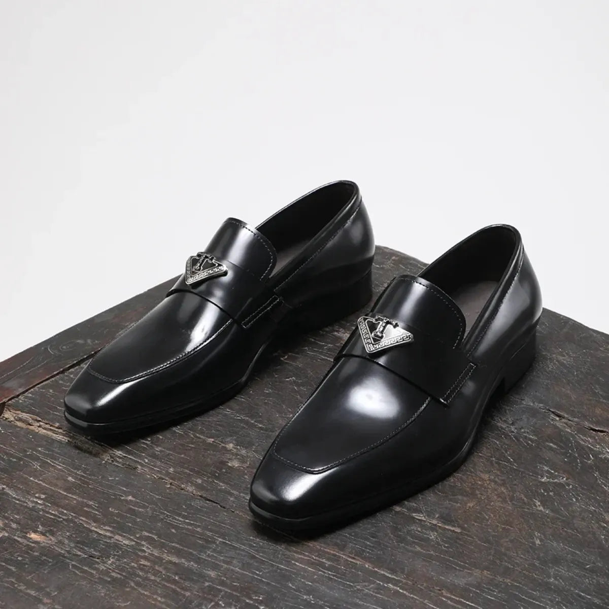 Sapato Loafer Luxo Verniz Marsala