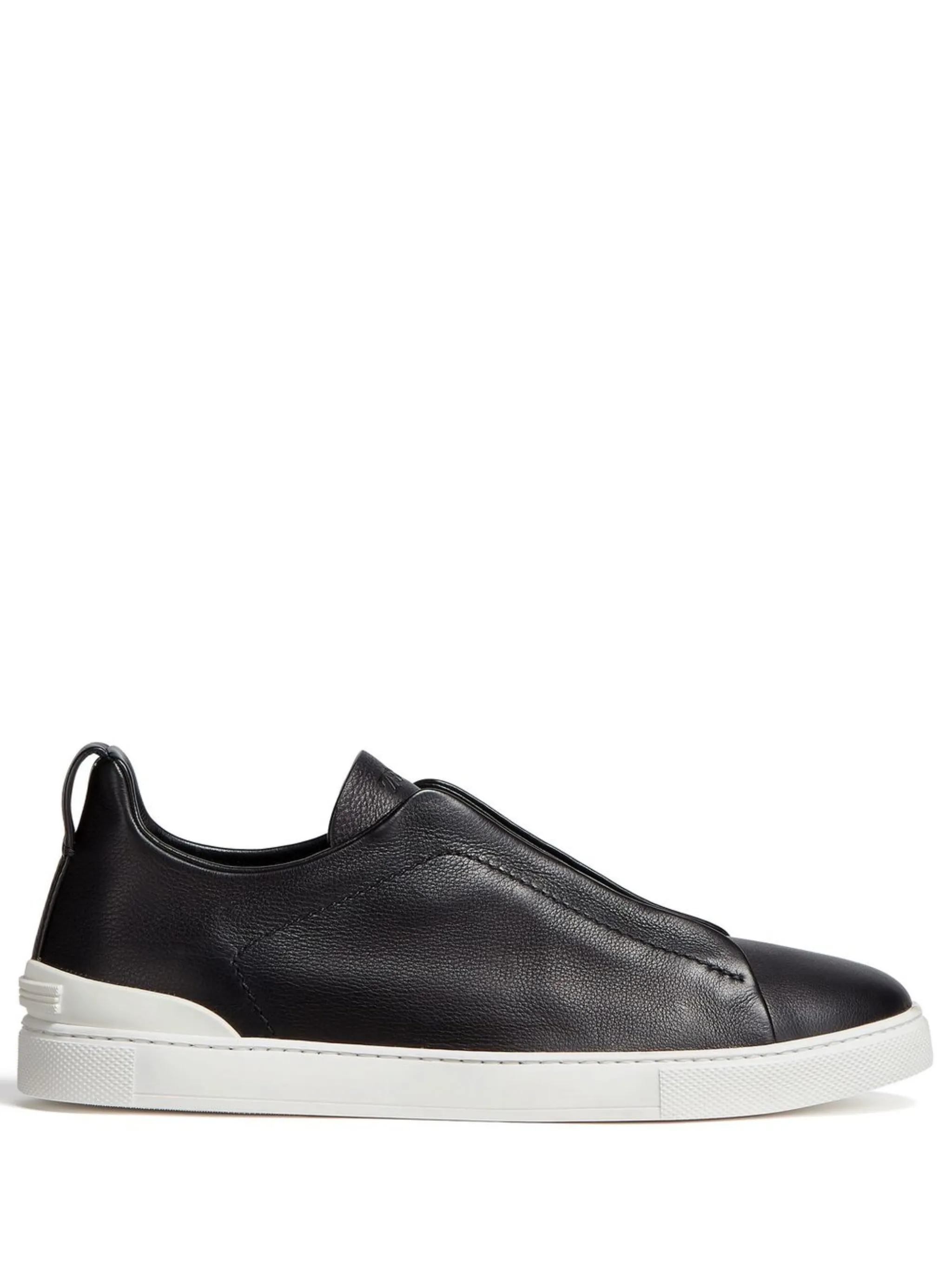 Tenis Zegna Triple Stitch Couro